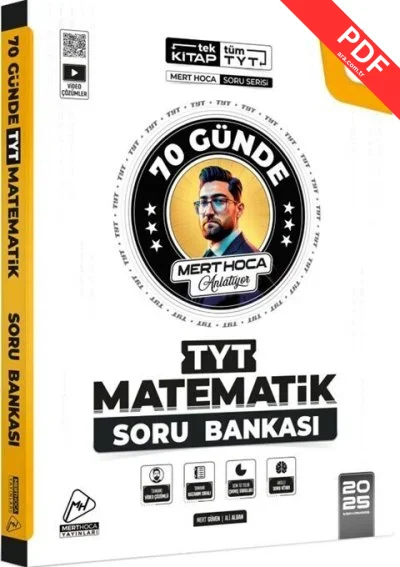 2025 Model 70 Günde TYT Matematik Soru Bankası Mert Hoca Yayınları