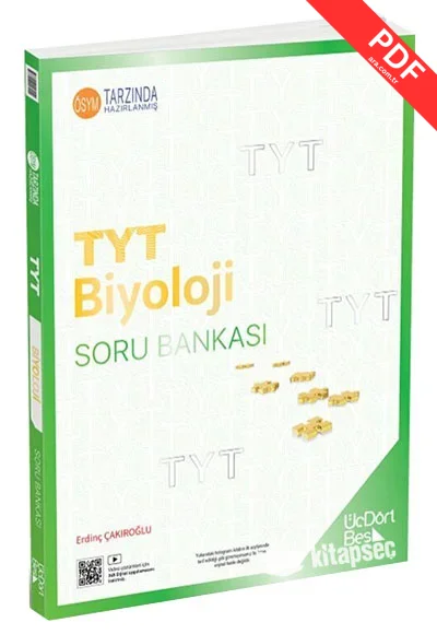 2025 Model TYT Biyoloji Soru Bankası Üç Dört Beş Yayınları