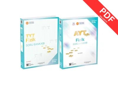 2025 Model TYT Fizik Soru Bankası - AYT Fizik Soru Bankası Seti Üç Dört Beş Yayınları