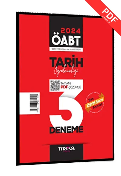 2025 ÖABT Tarih Öğretmenliği Tamamı Çözümlü 3 Deneme Marka Yayınları