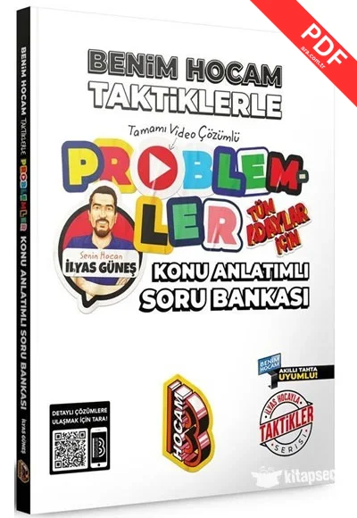 2025 Tüm Adaylar İçin Taktiklerle Problemler Konu Anlatımlı Soru Bankası Benim Hocam Yayınları GÜNCEL BASKI