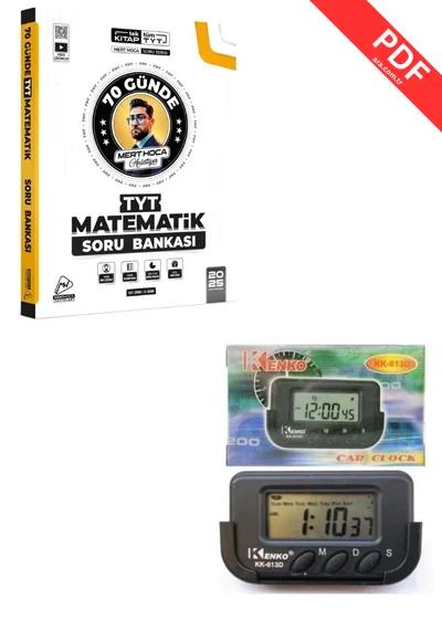 2025 TYT 70 Günde Matematik Soru Bankası Mert Hoca