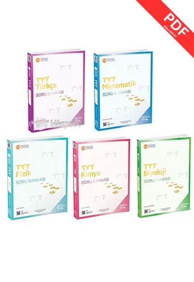 2025 TYT Çok Satan Soru Bankası Matematik-Türkçe-Fizik-Kimya-Biyoloji Seti Üç Dört Beş Yayınları