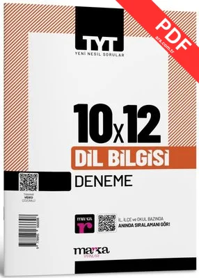 2025 TYT Dil Bilgisi Tamamı Video Çözümlü 10 Deneme
