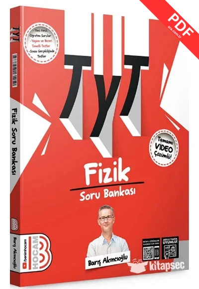 2025 TYT Fizik Soru Bankası Vip Fizik Yayınları