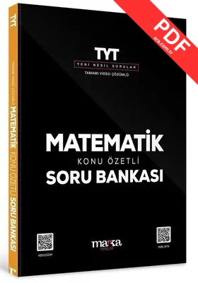 2025 TYT Matematik Konu Özetli Yeni Nesil Soru Bankası Tamamı Video Çözümlü PDF indir