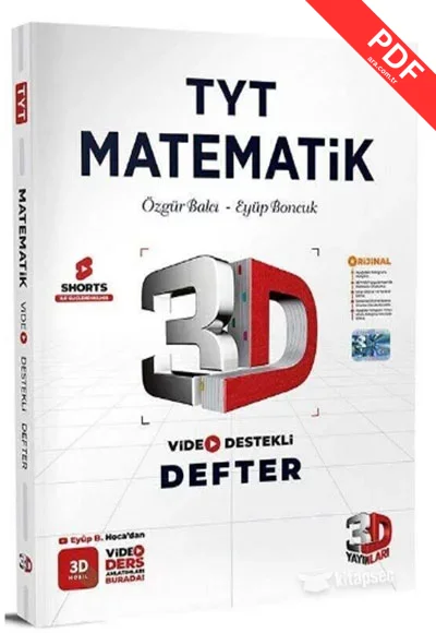 2025 TYT Matematik Barış Video Ders Kitabı-VİP Fizik 50 Günde TYT Kampı Video Ders Kitabı Seti