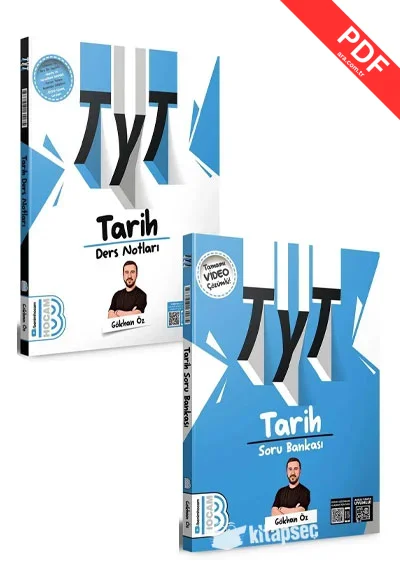 2025 TYT Tarih Ders Notları ve Tamamı Video Çözümlü Soru Bankası Seti Benim Hocam Yayınları