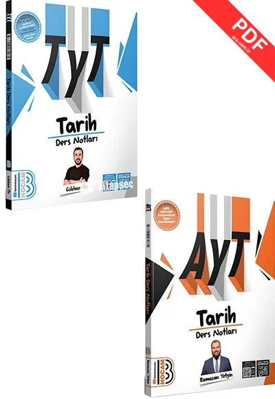 2025 TYT Tarih ve AYT Tarih Video Destekli Konu Anlatımı Seti Benim Hocam Yayınları
