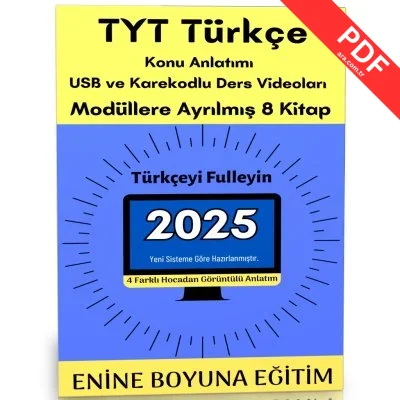 2025 Tyt Türkçe Enine Boyuna Modül Kitap Seti