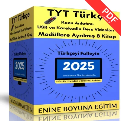 2025 TYT Türkçe Modüler Kitap Seti-Görüntülü Anlatımlı