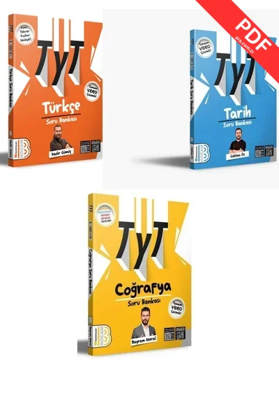 2025 TYT Türkçe Tarih Coğrafya Tamamı Çözümlü Soru Bankası Set Benim Hocam Yayınları GÜNCEL BASKI