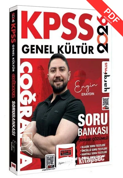 2026 KPSS Coğrafya Soru Bankası Çözümlü Engin Eraydın Yargı Yayınları