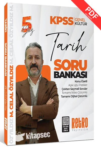 2026 KPSS Genel Kültür Tarih Soru Bankası Retro Yayıncılık