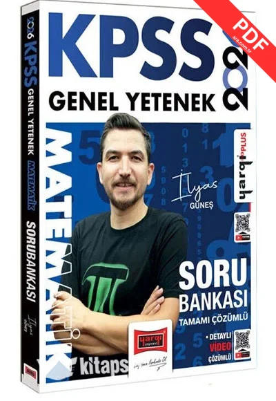 2026 KPSS Matematik Soru Bankası Çözümlü - İlyas Güneş Yargı Yayınları