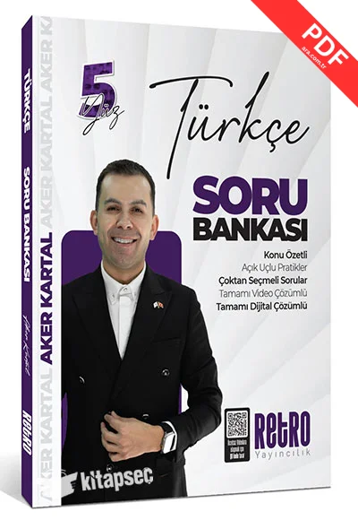 2026 KPSS Model Aker Kartal Türkçe Soru Bankası Retro Yayıncılık
