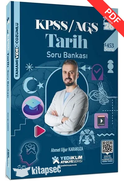 2026 KPSS Tarih Atölye Soru Bankası Çözümlü - Ahmet Uğur Karakuza Yediiklim Yayınları
