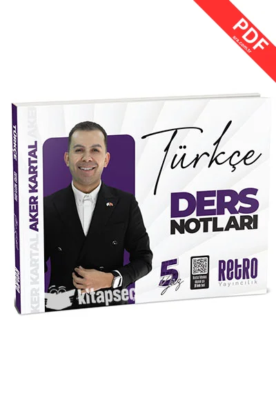2026 Model Aker Kartal Türkçe Ders Notları Retro Yayıncılık