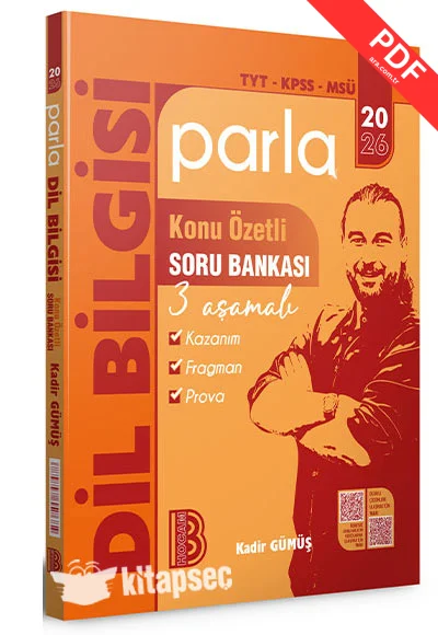 2026 TYT- KPSS- MSÜ Parla Dil Bilgisi Konu Özetli Soru Bankası Benim Hocam Yayınları