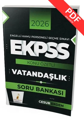 2026 E-KPSS Vatandaşlık Konu Özetli Soru Bankası