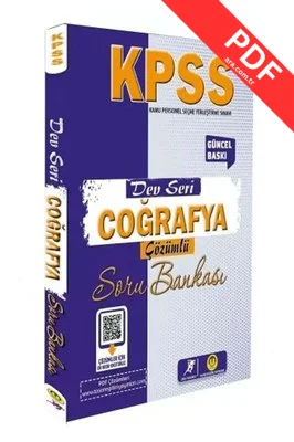 2026 KPSS Coğrafya Dev Seri Soru Bankası