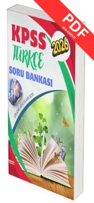 2026 KPSS Lisans Türkçe Soru Bankası
