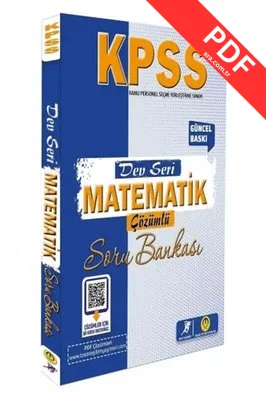 2026 KPSS Matematik Dev Seri Soru Bankası