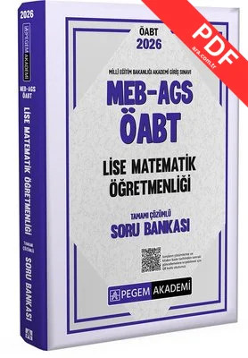 2026 MEB AGS ÖABT Lise Matematik Öğretmenliği Tamamı Çözümlü Soru Bankası