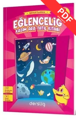 2. Sınıf Eğlencelig Kasım Ara Tatil Kitabı PDF indir
