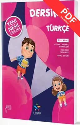 2.Sınıf Türkçe Etkinlikli Soru Bankası