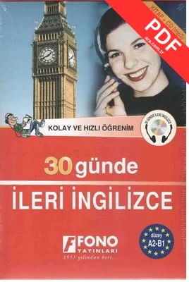 30 Günde İleri İngilizce CD'li - Kutulu - Fono