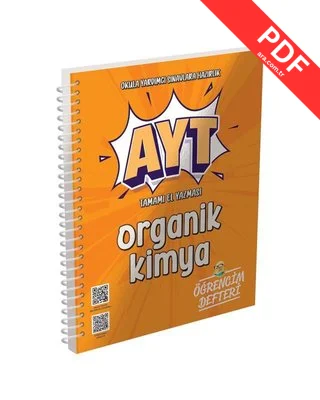 3034 AYT Organik Kimya Öğrencim Defteri