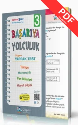3.Sınıf Başarıya Yolculuk Yaprak Test