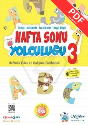 3.Sınıf Hafta Sonu Yolculuğu PDF indir