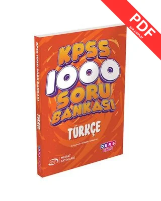 4021 KPSS Türkçe 1000 Soru Bankası DK
