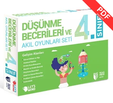 4.Sınıf Düşünme Becerileri ve Akıl Oyunları Seti PDF indir
