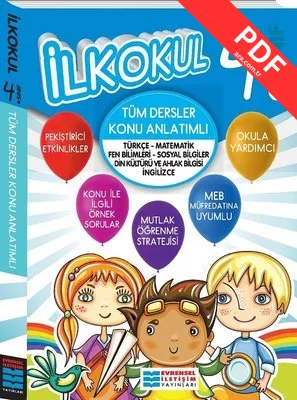 4.Sınıf Tüm Dersler Konu Anlatımlı PDF indir