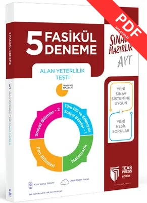 5 Fasikül Alan Sınavı Seti AYT