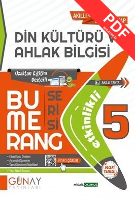 5. Sınıf Bumerang Etkinlikli Din Kültürü Ve Ahlak Bilgisi PDF indir