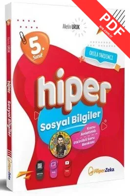 5. Sınıf Hiper Sosyal Bilgiler Konu Anlatımlı & Soru Bankası PDF indir