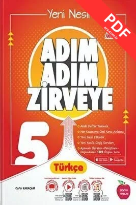 5. Sınıf Türkçe Adım Adım Zirveye Soru Bankası PDF indir