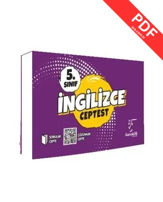 5.Sınıf İngilizce Cep Test PDF indir