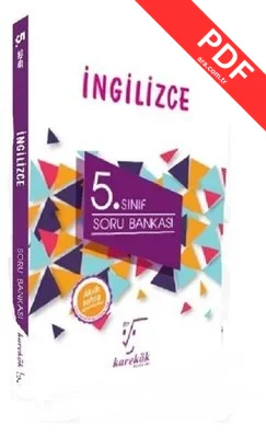 5.Sınıf İngilizce Soru Bankası PDF indir