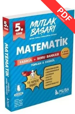 5.Sınıf Mutlak Başarı Matematik Fasikül ve Soru Bankası