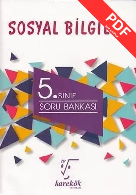 5.Sınıf Sosyal Bilgiler Soru Bankas PDF indir