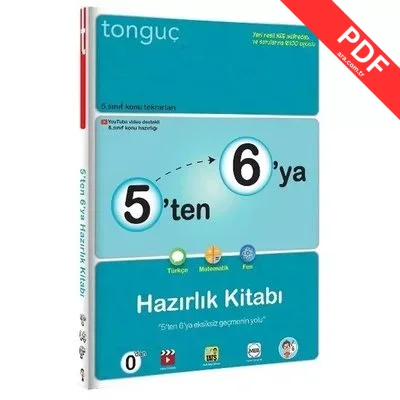 5'ten 6'ya Hazırlık Kitabı PDF indir