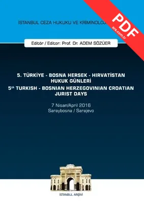 5.Türkiye-Bosna Hersek-Hırvatistan Hukuk Günleri