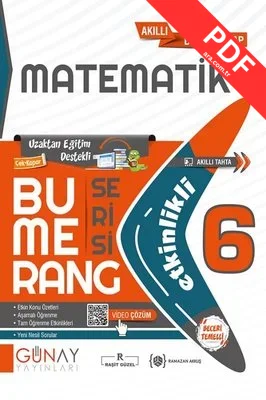 6. Sınıf Bumerang Etkinlikli Matematik PDF indir