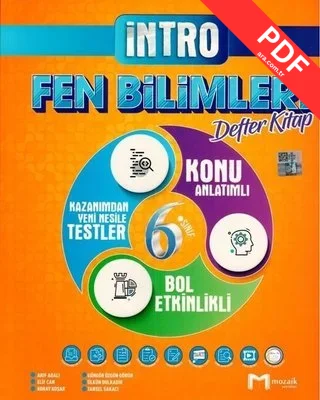 6. Sınıf Fen Bilimleri Süper Yeni Nesil Soru Bankası