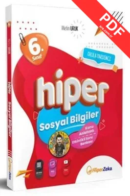 6. Sınıf Hiper Sosyal Bilgiler Konu Anlatımlı & Soru Bankası PDF indir